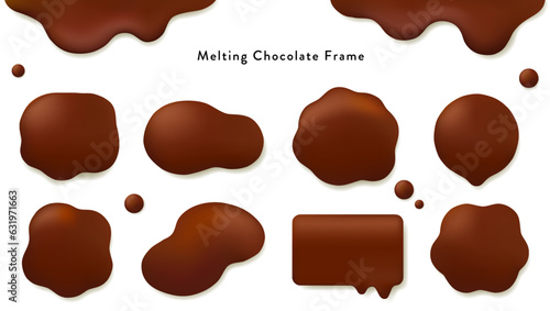 Melting chocolate frame