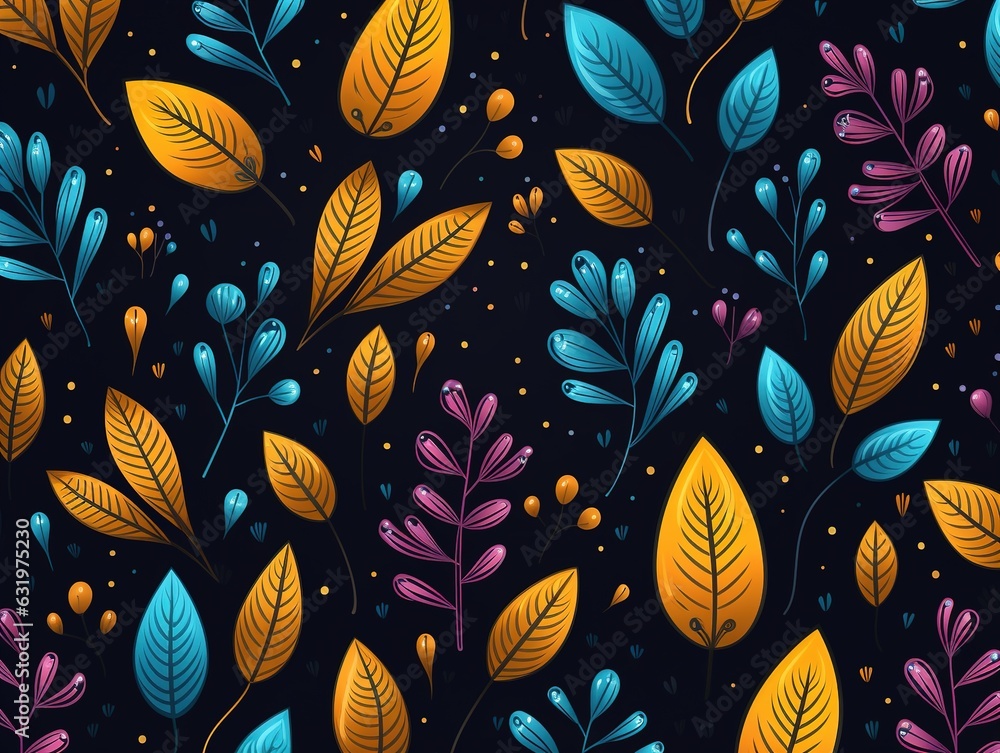 Foliage Mélange A Blend of Multicolor Leaves Rainbow Canopy Multicolor Leaves Overhead Foliage Mélange A Blend of Multicolor Leaves Rainbow Canopy Multicolor Leaves Overhead