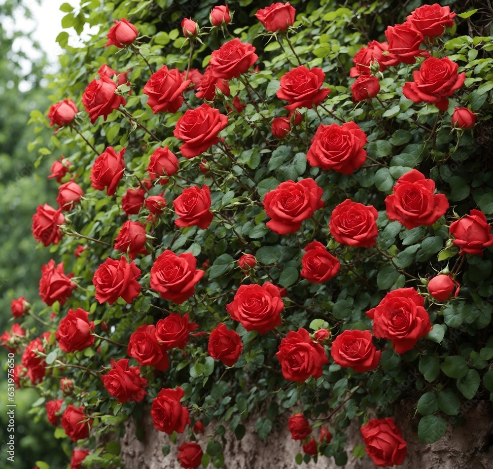 red roses background red roses background
