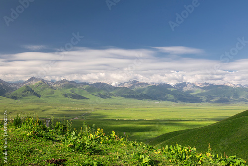 Natural scenery of Narat prairie in Xinjiang