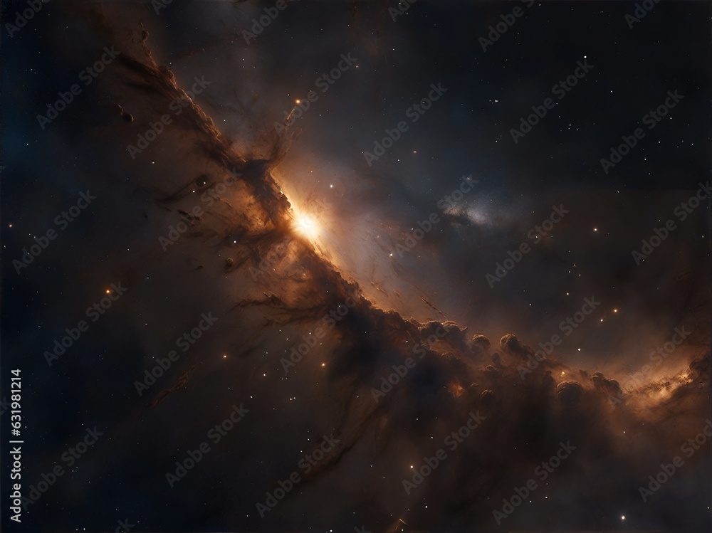 Fototapeta premium background with stars