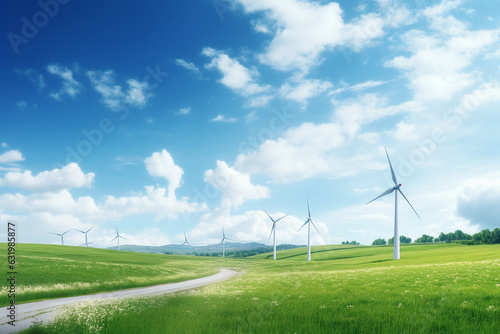 青空と緑の丘陵地帯に広がる広大な草原02