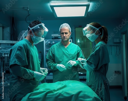 Doctors at the hospital, ge...