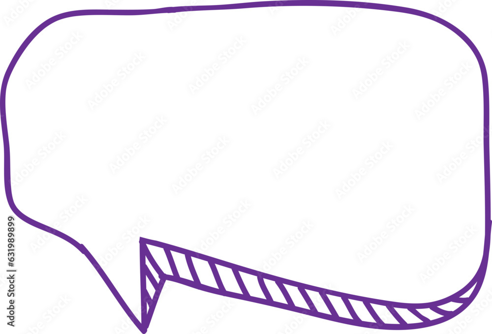 Vector speech bubble icon Vector speech bubble icon