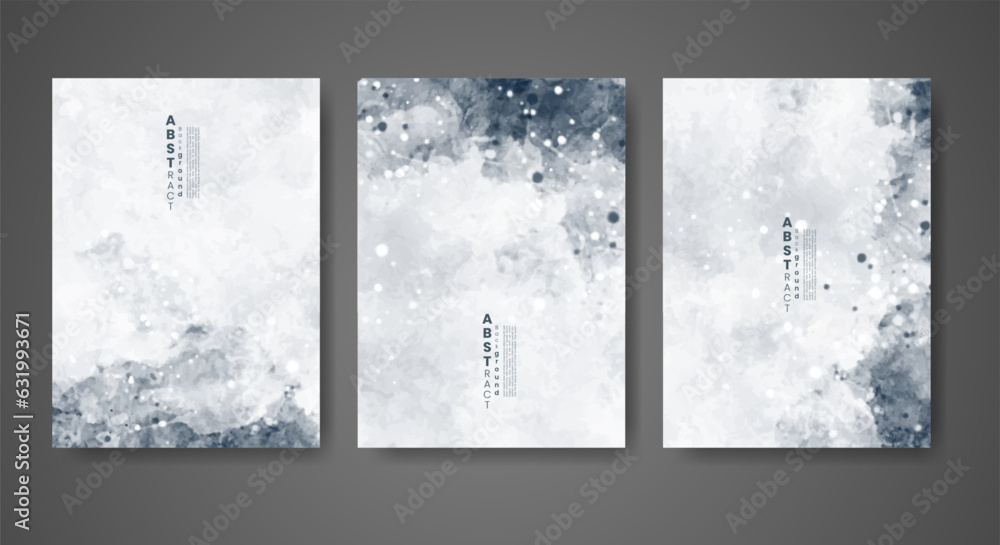 Cover template with watercolor background. Design for your cover, date, postcard, banner, logo.