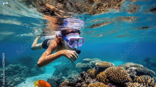 children in snorkeling in water.  

Made with the highest quality generative AI tools

