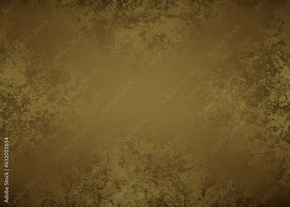 Golden Abstract decorative paper texture background for artwork - Illustration