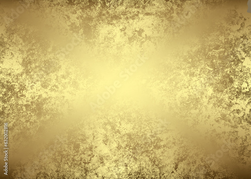 Obraz na płótnie Golden Abstract decorative paper texture background for artwork - Illustration w salonie