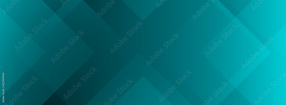 Obraz premium banner background. colorful, dark green , random line effect gradation eps 10