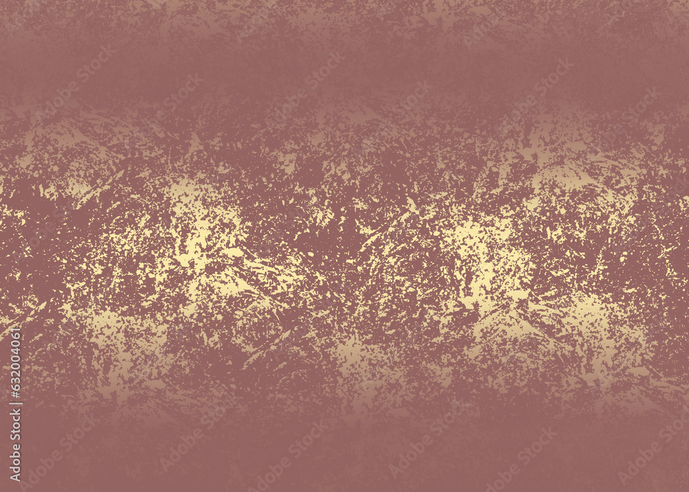 Golden Abstract decorative paper texture background for artwork - Illustration