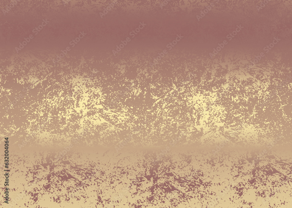 Golden Abstract decorative paper texture background for artwork - Illustration