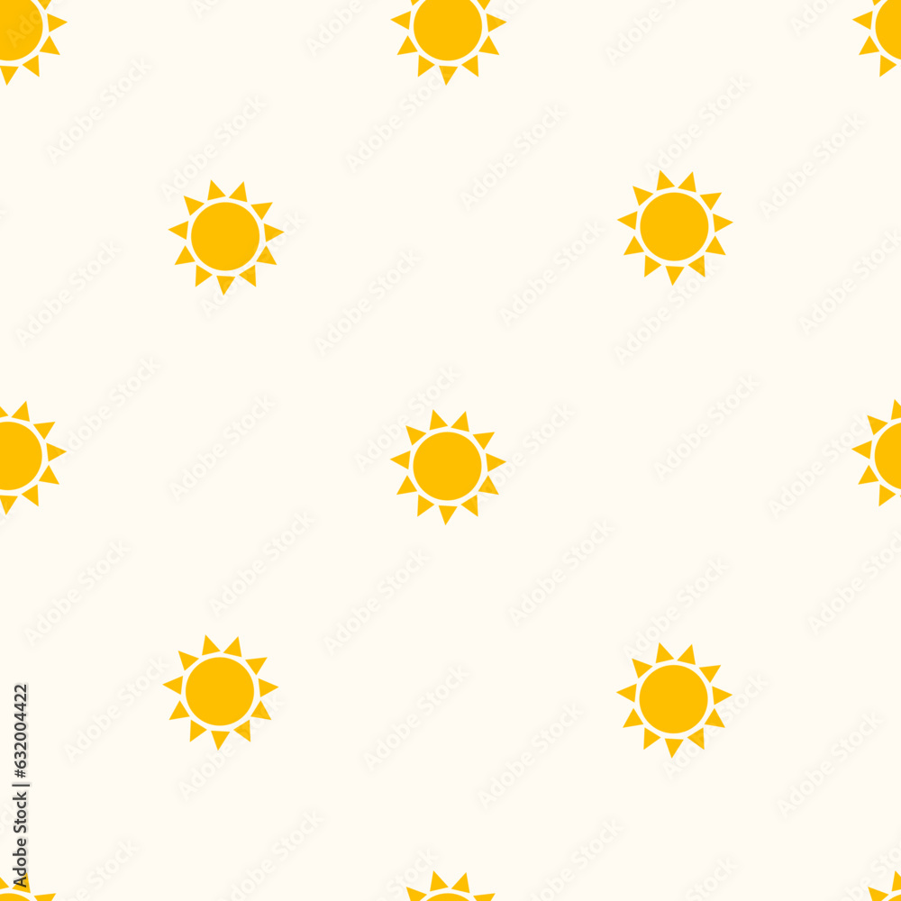 Minimal sun seamless pattern Minimal sun seamless pattern