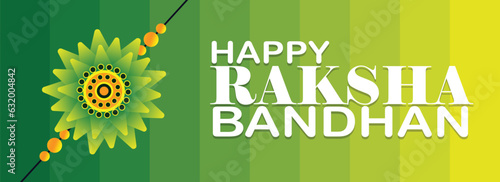 Happy Raksha Bandhan. Vector illustration of a background for Happy Raksha Bandhan. Indian Religious Festival Raksha Bandhan. Suitable for greeting card, poster and banner
