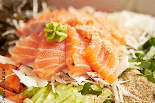 Salmon Salad in a Bowl