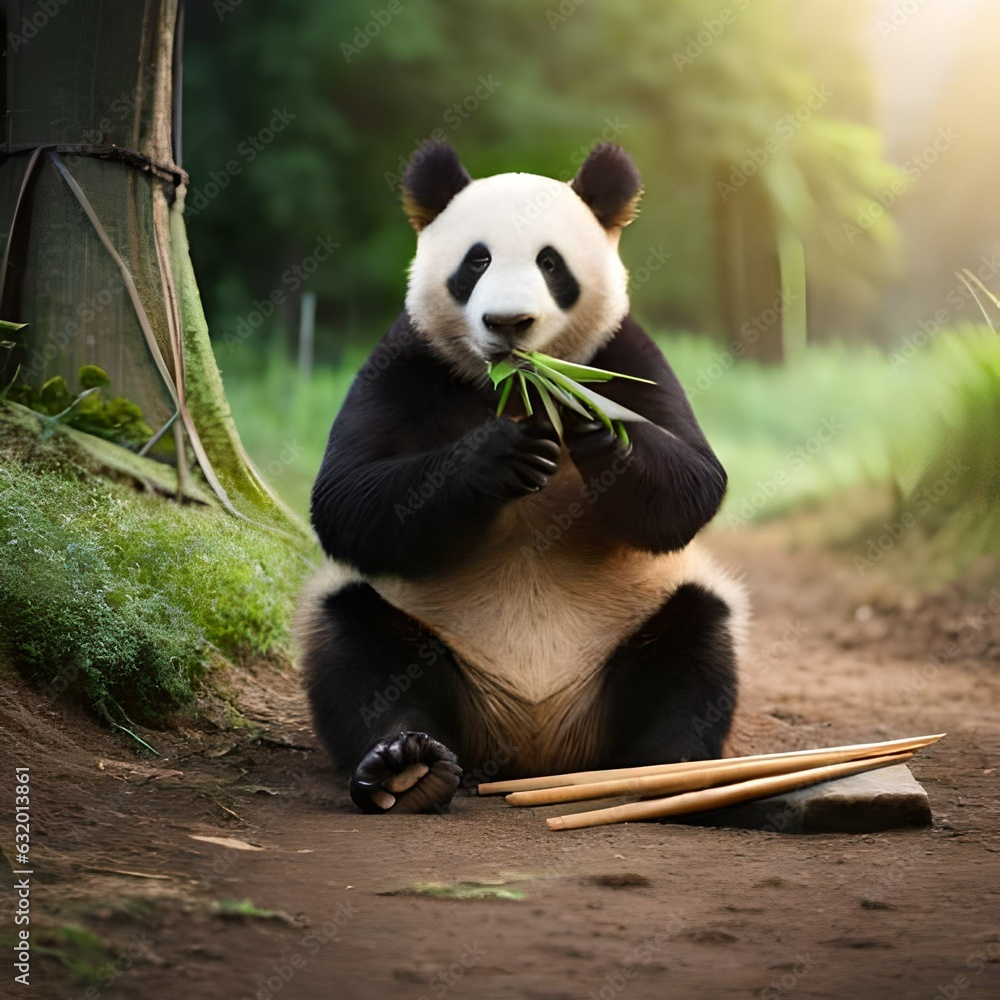 Obraz premium Realistic AI generated animals