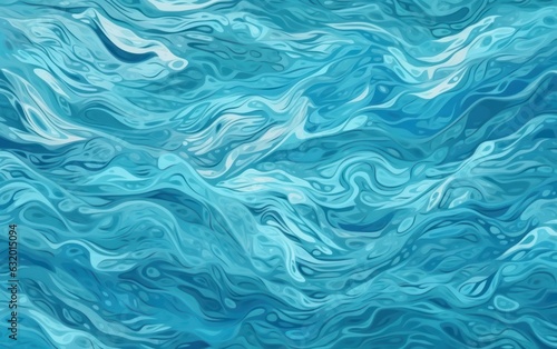 Water texture background, pastel blue design © Tisha