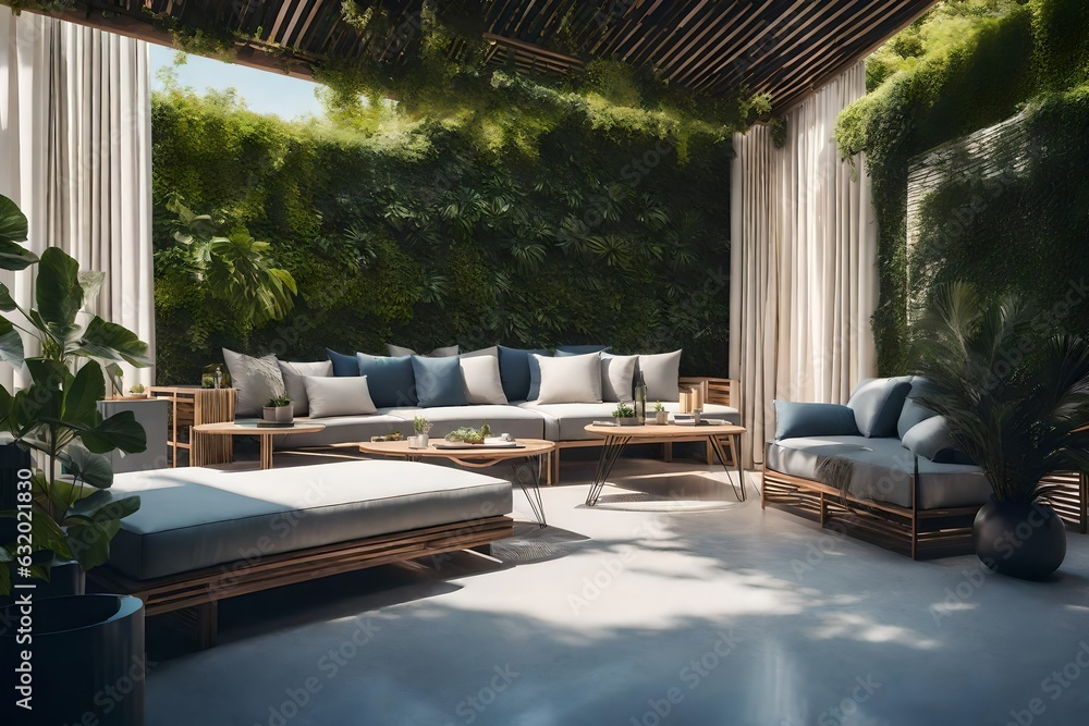 luxury hotel lounge 
Created using generative AI tools