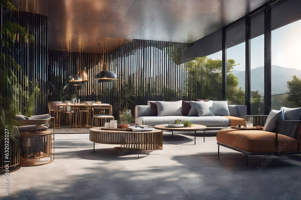 modern living room 
Created using generative AI tools