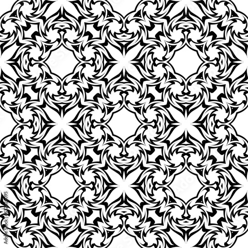 black and white seamless pattern geometric pattern seamless design textile and texture pattern. 