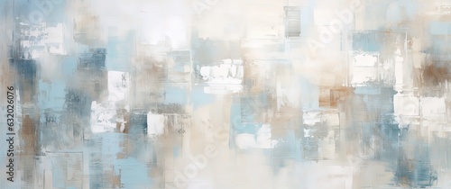 Fototapeta Naklejka Na Ścianę i Meble -  painting style illustration abstract background in minimal and grunge brush stroke style, Generative Ai