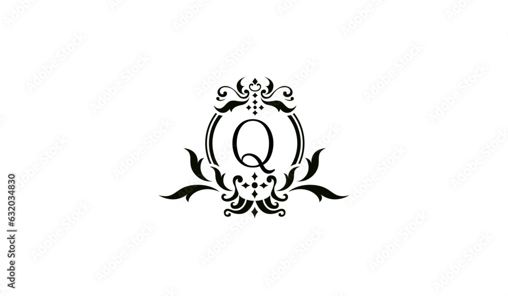 Obraz premium Luxury Logo Q