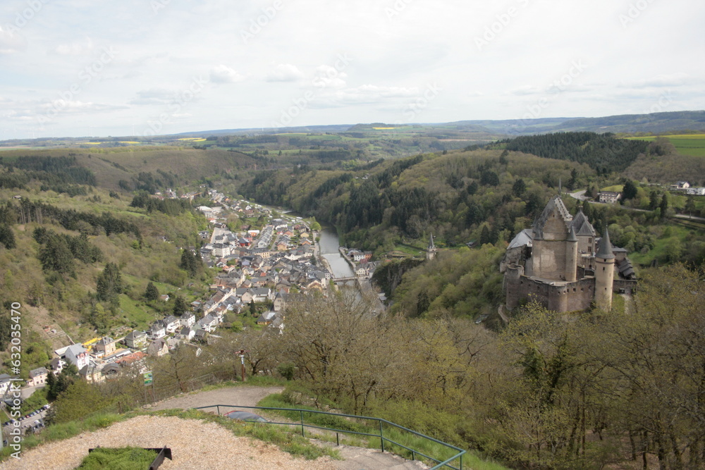Vue de la vallée, Luxembourg Vue de la vallée, Luxembourg