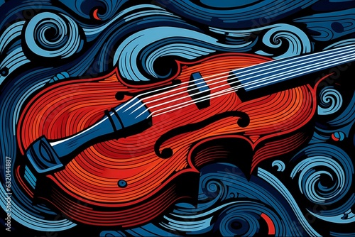 background with violin