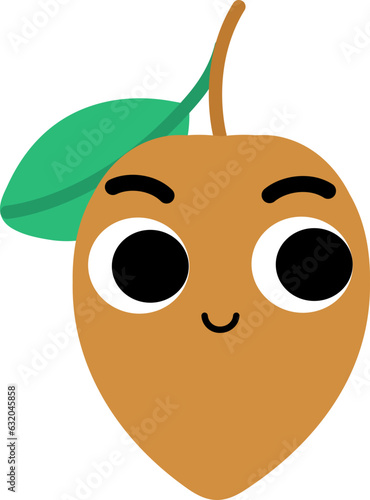 Basic Sapodilla Face Look Right