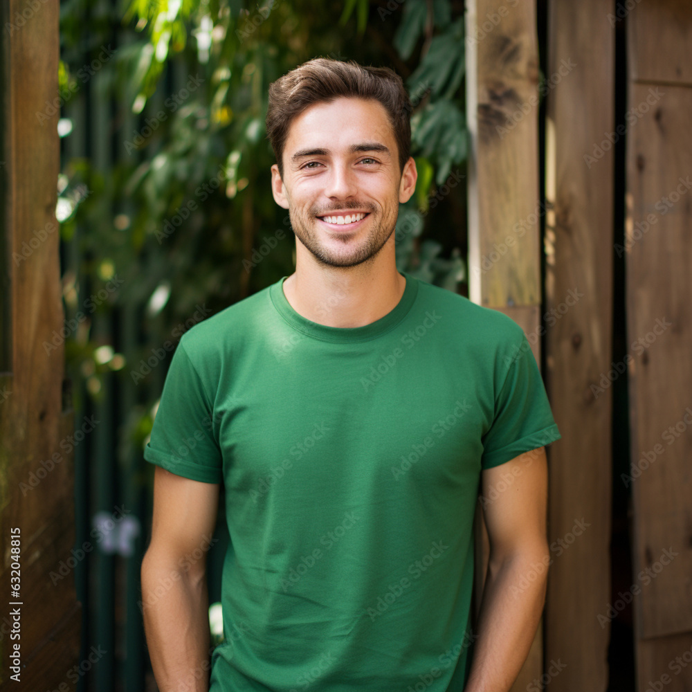 Volunteer Man from an NGO. Generative AI. Volunteer Man from an NGO. Generative AI.