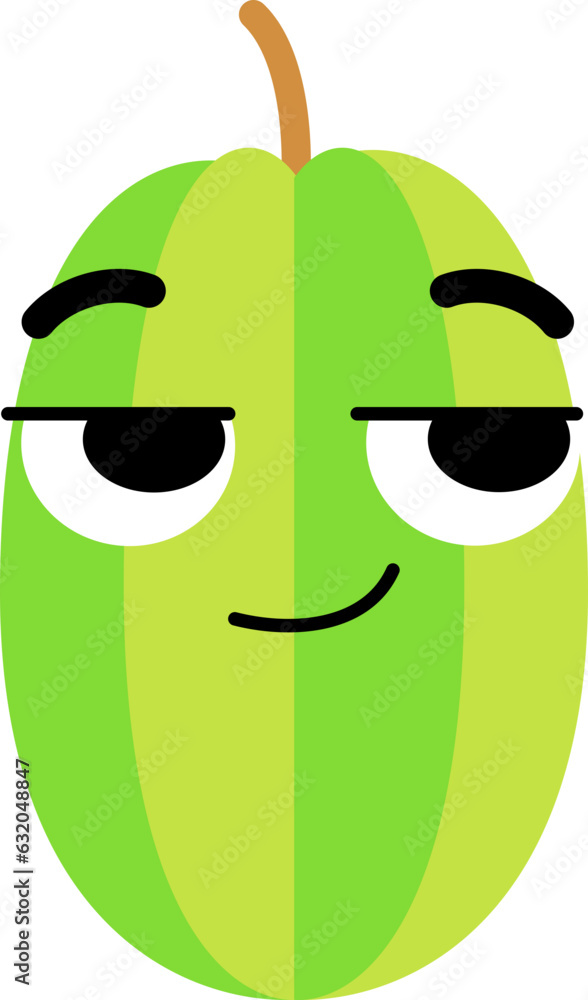 Star Fruit Face Looking Right Know Something Star Fruit Face Looking Right Know Something
