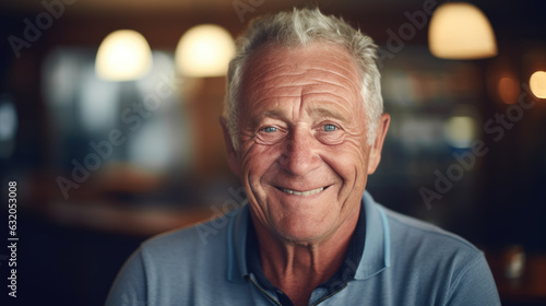 Portrait of an elderly man. © MP Studio