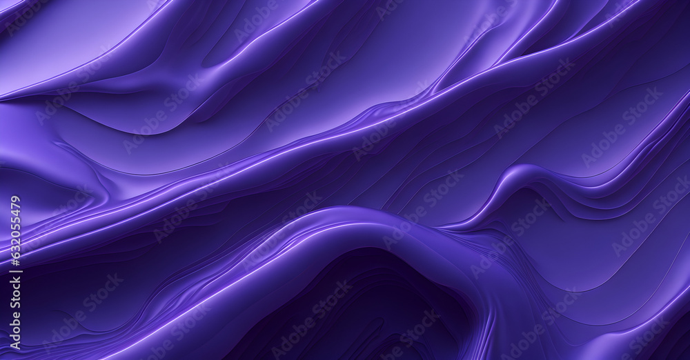 Obraz premium Abstract blue background. Generative ai art.