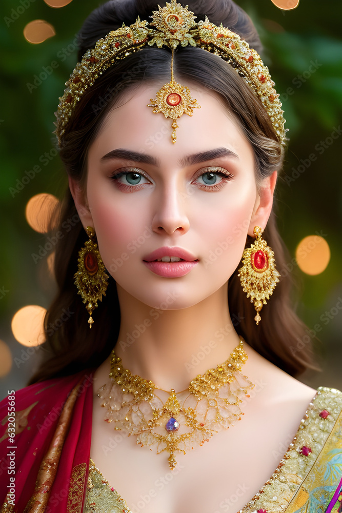 Gorgeous asian young lady wearing party costume Gorgeous asian young lady wearing party costume