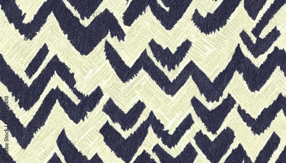 seamless pattern with  ikat