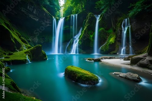 waterfall in the forest