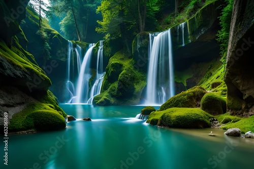 waterfall in the forest