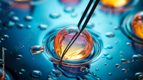 Assisted Reproductive Technology - IVF Macro Concept photo