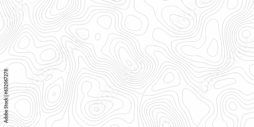 Background lines Topographic map. Geographic mountain relief. Abstract lines background. Contour maps. Vector illustration, Topo contour map on white background, Topographic contour lines.