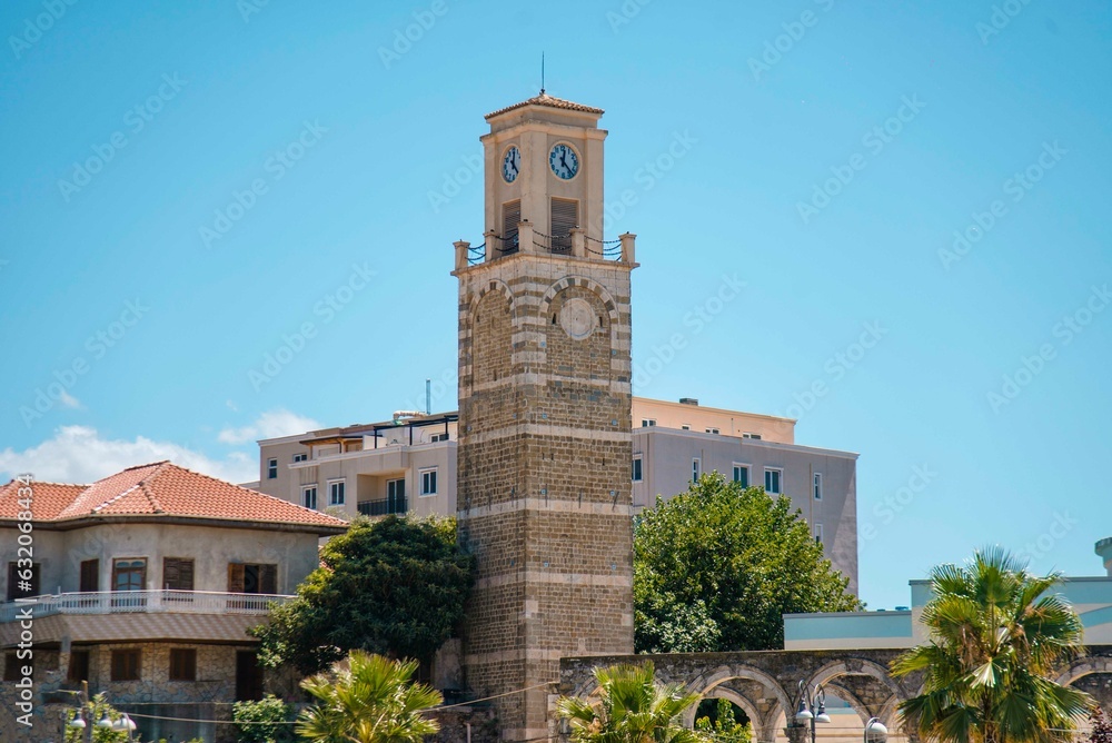Kulla e Sahatit Kavaje - Clock Tower of Kavaja