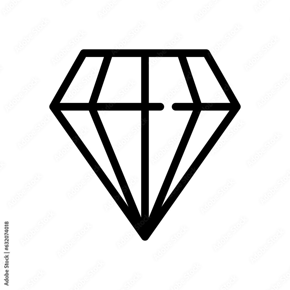 diamond line icon diamond line icon