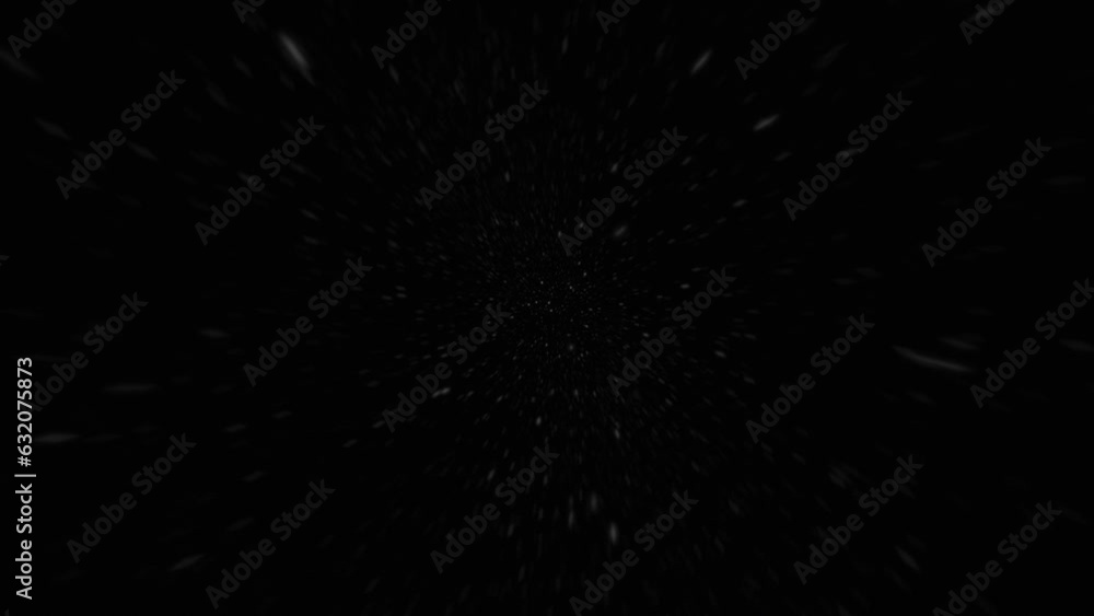 Flying Through Realistic Star Field, Outer Space, Speeding Through The Galaxy, Rotating Viewpoint Flying Through Realistic Star Field, Outer Space, Speeding Through The Galaxy, Rotating Viewpoint