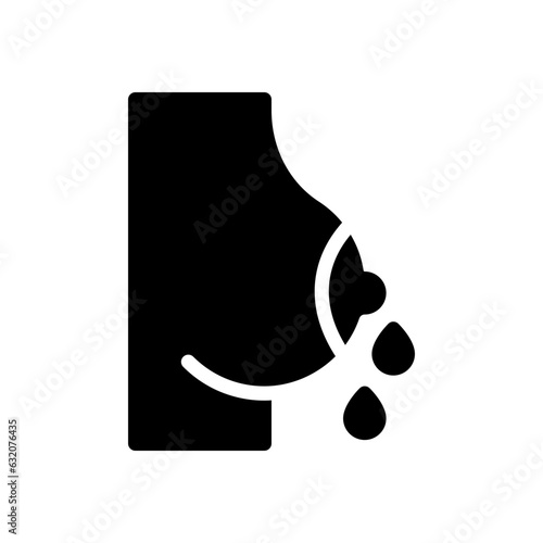 breastfeeding glyph icon