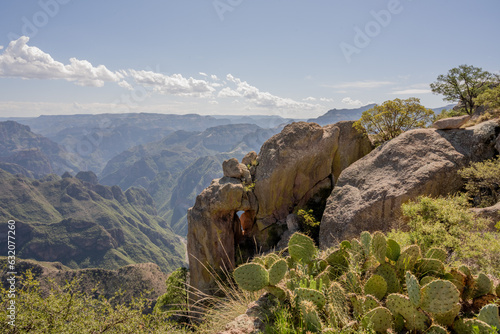 Barrancas del cobre, sierra Tarahumara en Chihuahua photo