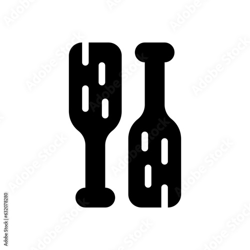 oars glyph icon