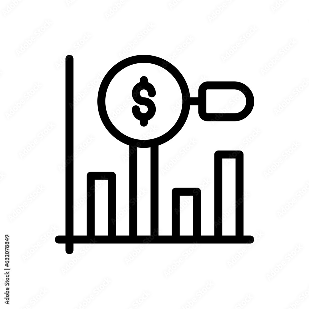 graph line icon graph line icon