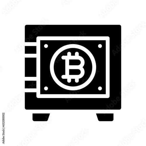 safebox glyph icon