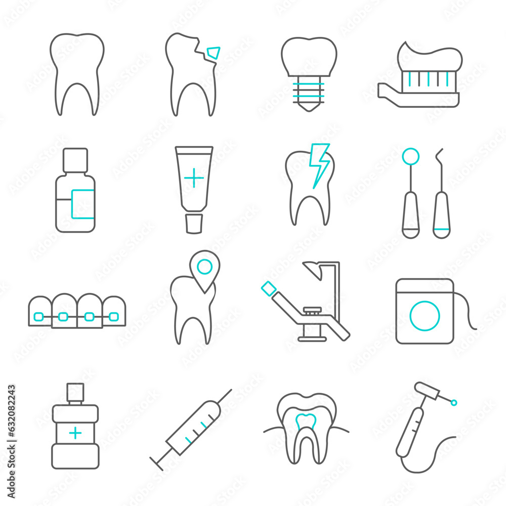 Badges for dental care. Dentistry. Vector image. Badges for dental care. Dentistry. Vector image.