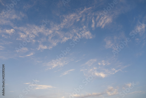 Blue sky with clouds, Sardinian background © Franz