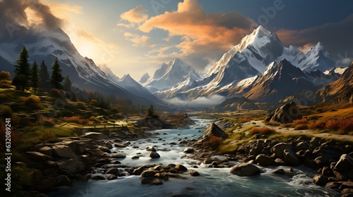 Beautiful fantasy landscape © Tremens Productions