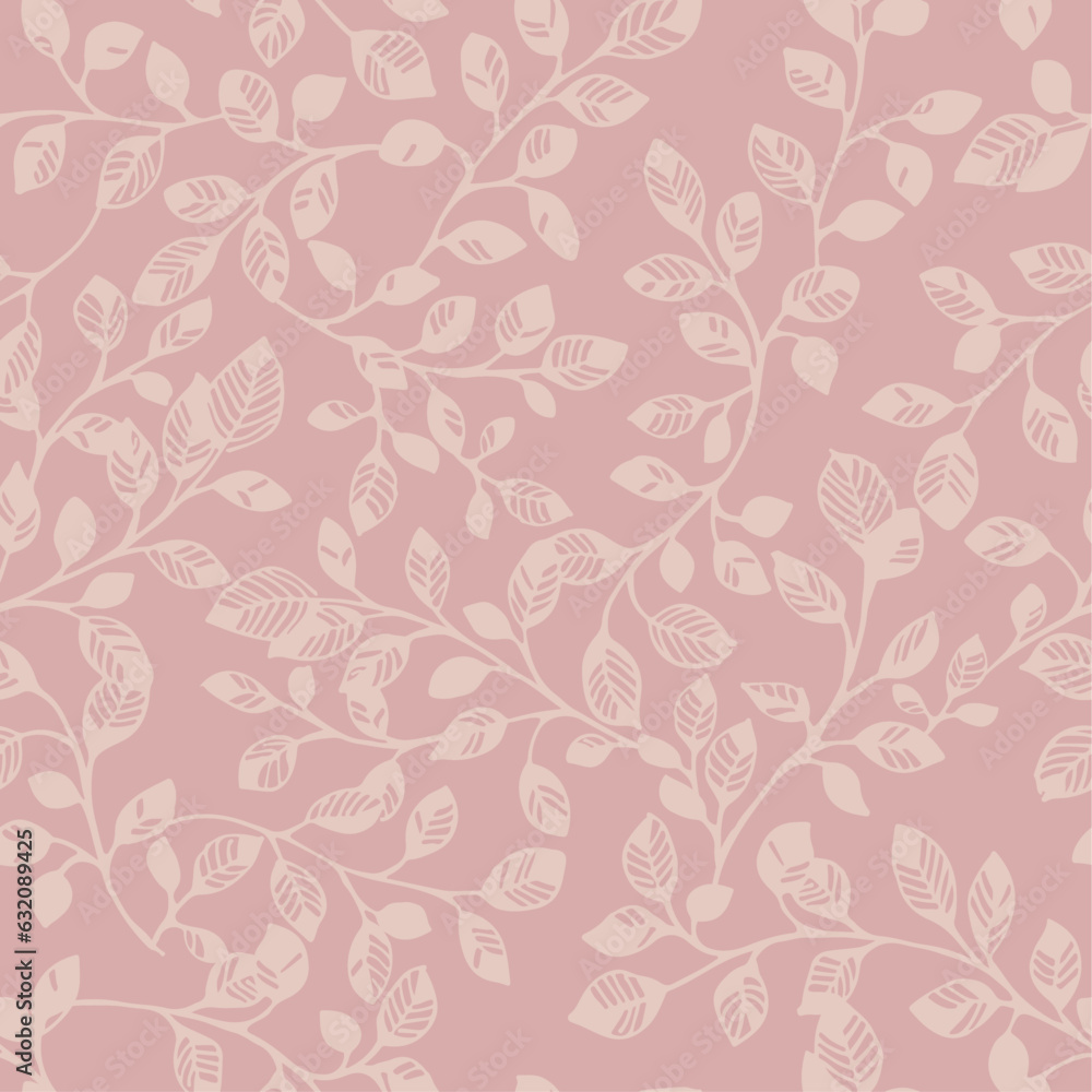 seamless pink floral pattern for fabric, wallpaper, textile, background